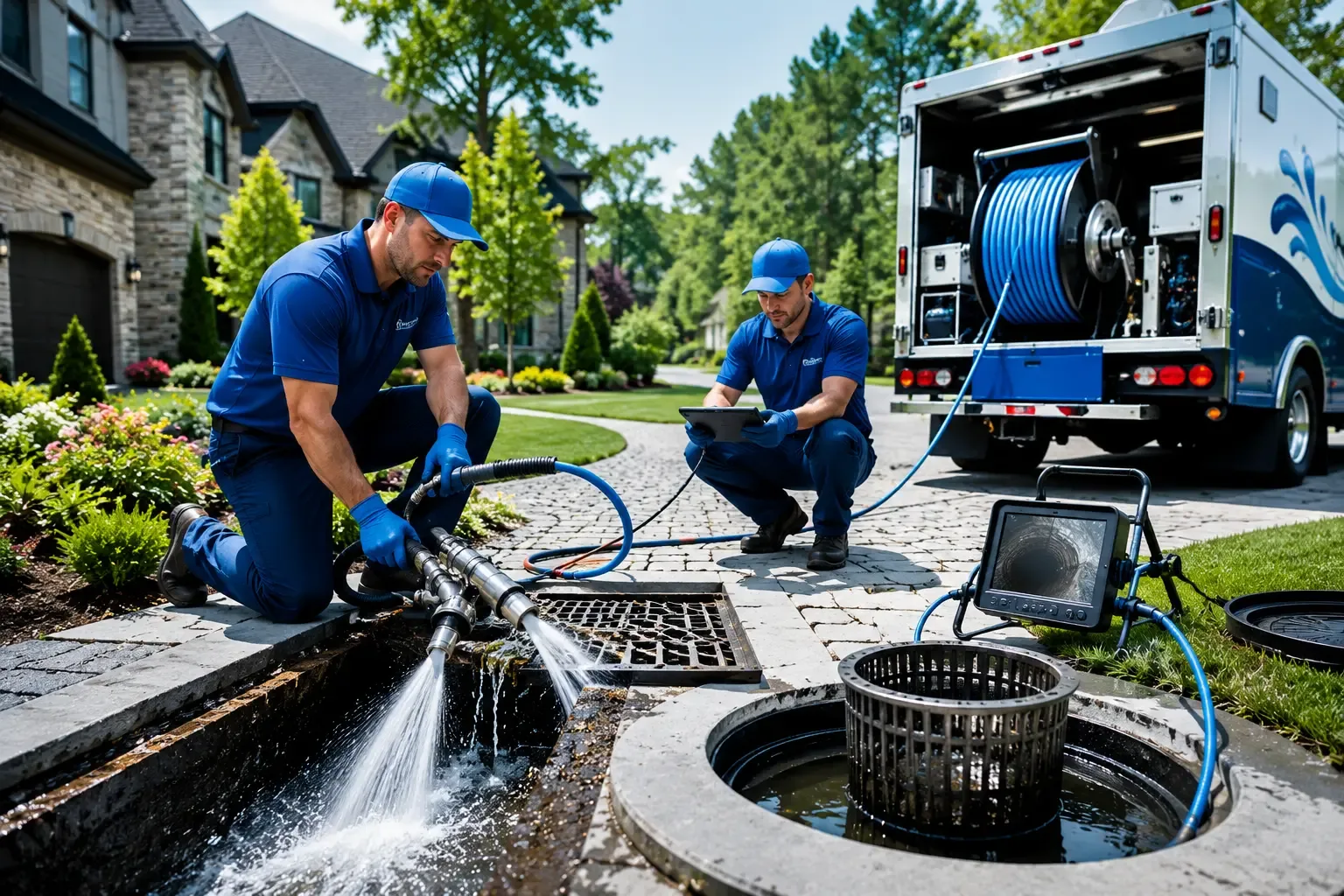 Local outdoor drain cleaning professionals in Pfeifer, KS